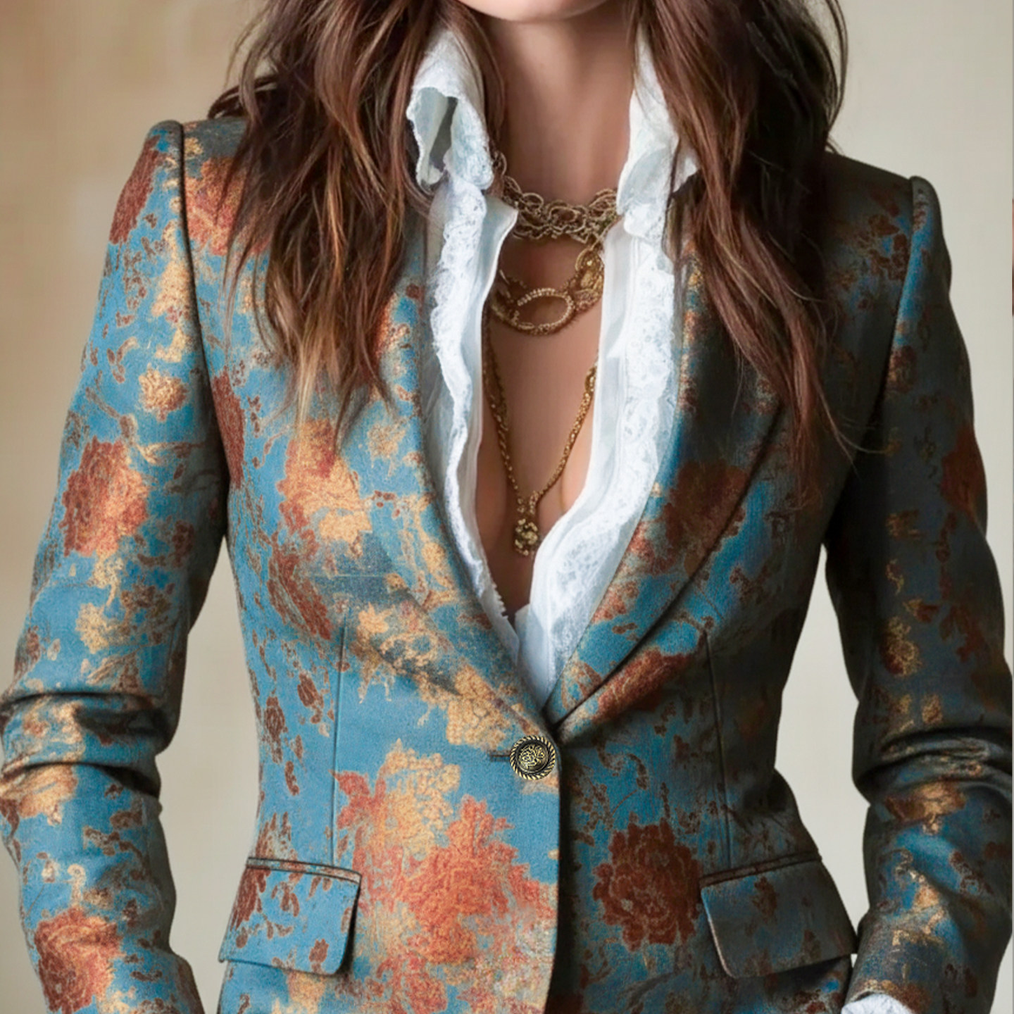 Fabric texture highlighting premium cloth material quality