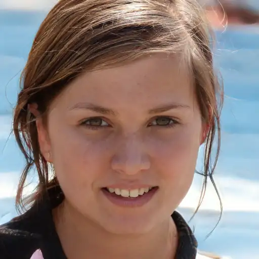 Young girl twirling happily