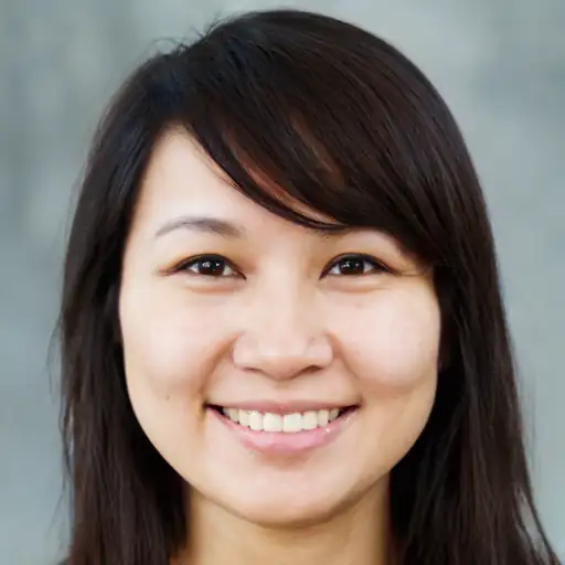 Woman with radiant, dewy skin