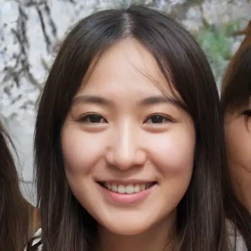Photo of a young woman, East Asian, posing with the bag at a formal event.
