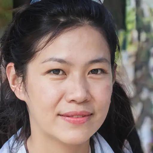 Photo of a young woman traveling
