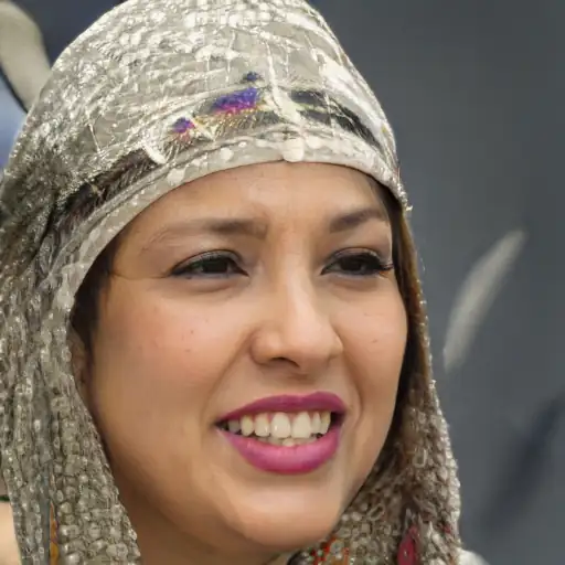 Young woman looking refreshed and happy