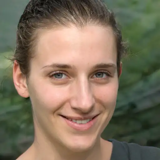 Woman with smooth lips