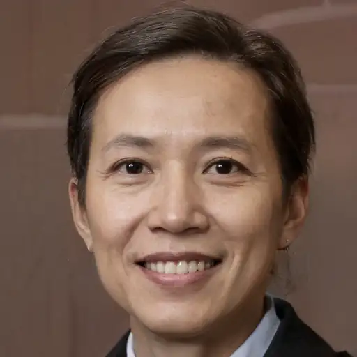 Young Asian woman smiling