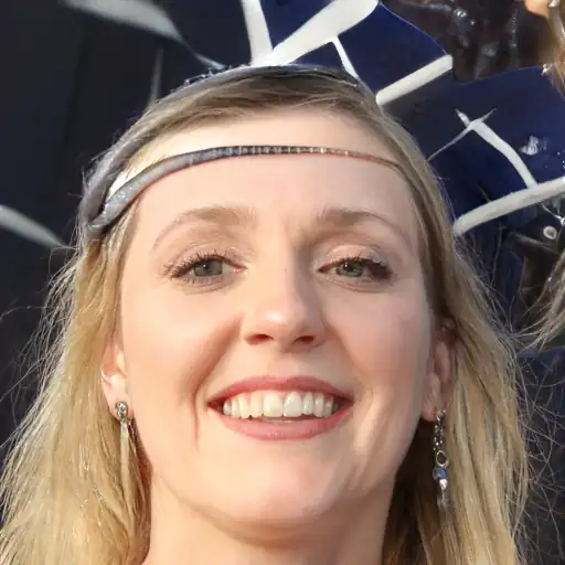 Happy woman with clear skin