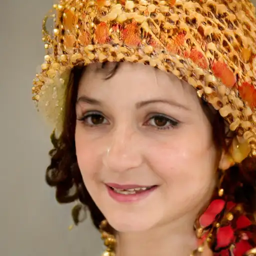 A woman in her 30s with radiant skin.