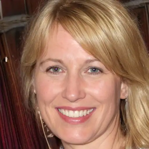 Middle aged woman smiling
