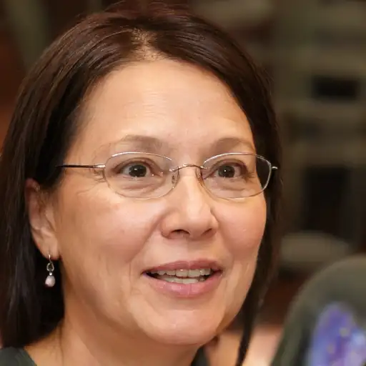 Woman with smooth, glowing skin