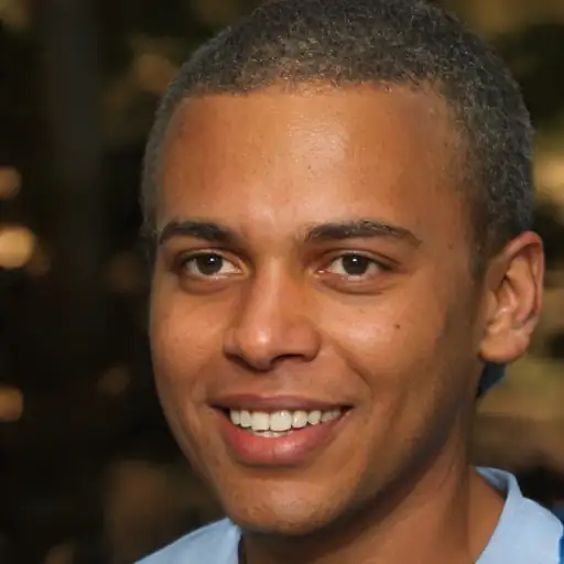 Young man in modern shirt