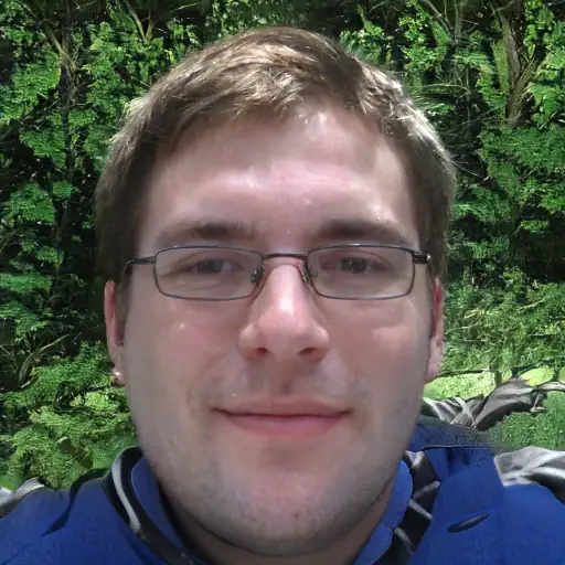 Man experiencing improved hair texture