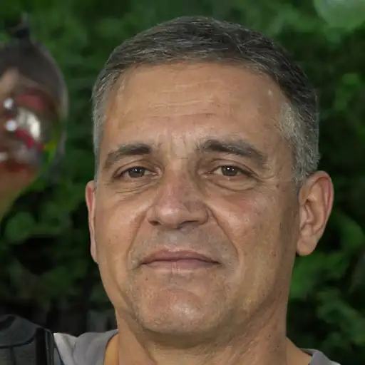 Man playing with his grandchildren