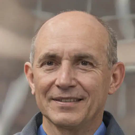 Portrait of a happy senior man