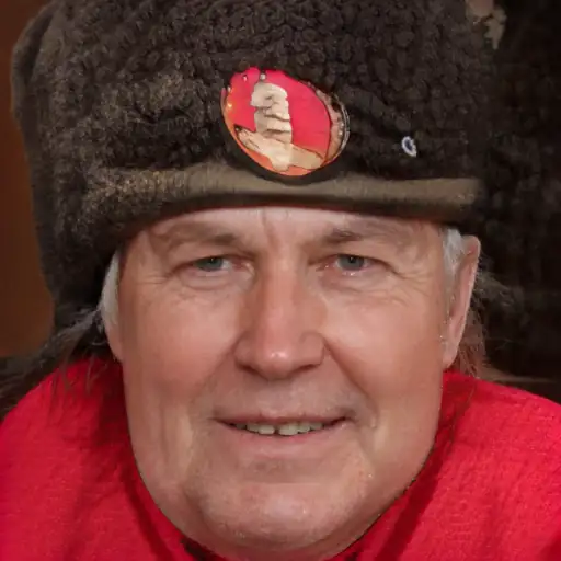 Ein älterer Herr, der nach einer Wanderung glücklich in die Kamera blickt und sich über die Schmerzfreiheit freut.