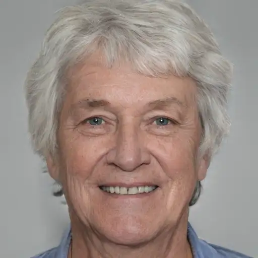 Elderly man looking relaxed and pain-free