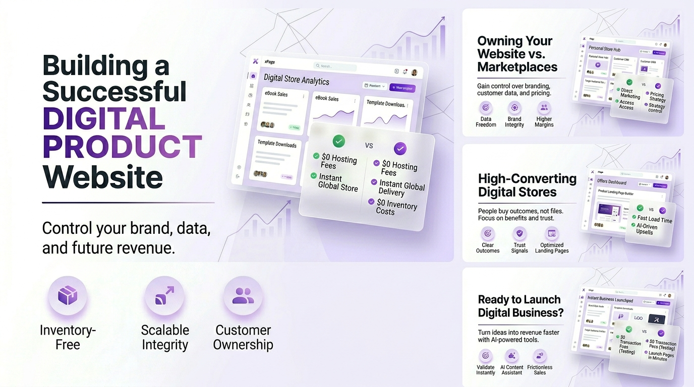 Building a Successful Digital Product Website