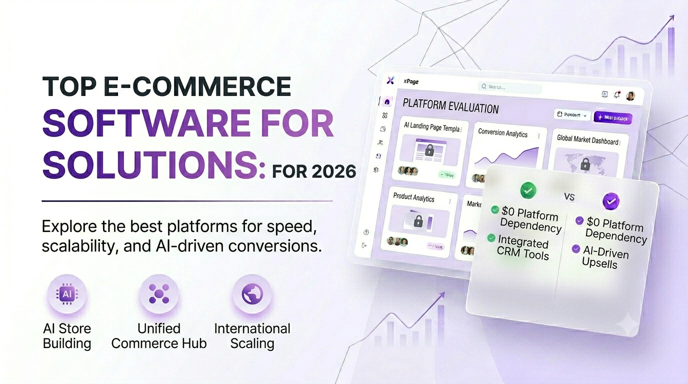 Top E-commerce Software Solutions for 2026