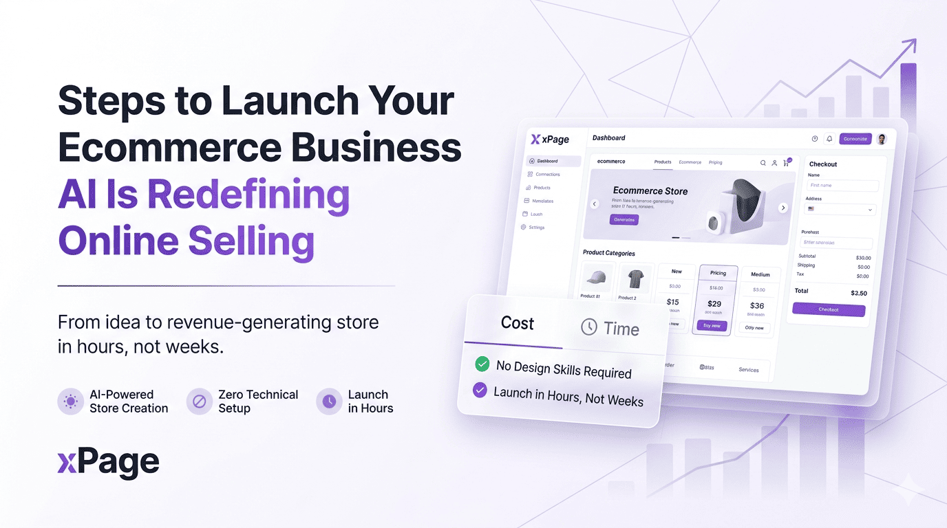 Steps to Launch Your Ecommerce Business: Why AI Is Redefining Online Selling