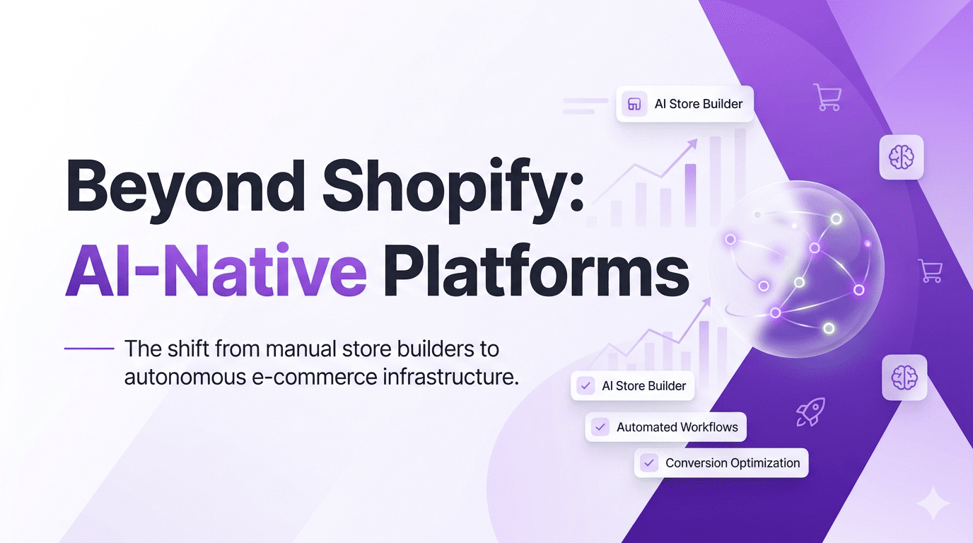 Beyond Shopify: The Rise of AI-Native E-Commerce Platforms