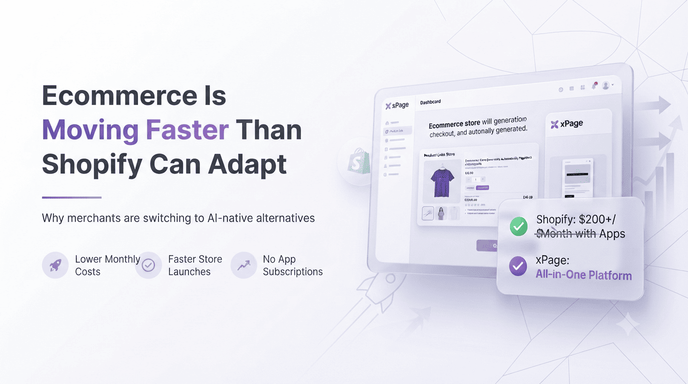 Ecommerce Is Moving Faster Than Shopify Can Adapt