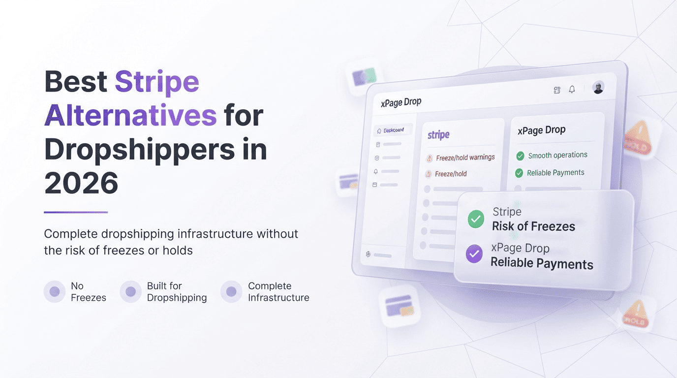 Best Stripe Alternatives for Dropshippers in 2026