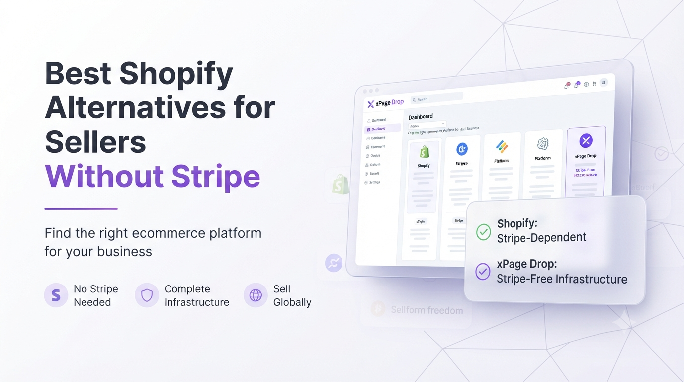 Best Shopify Alternatives for Sellers Without Stripe
