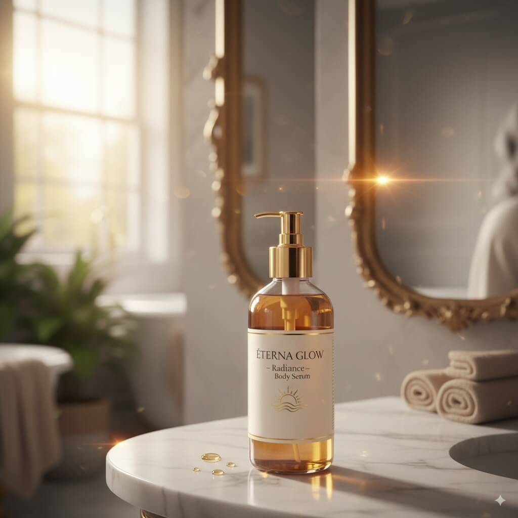 Éterna Glow – Renewal & Confidence Body Oil.