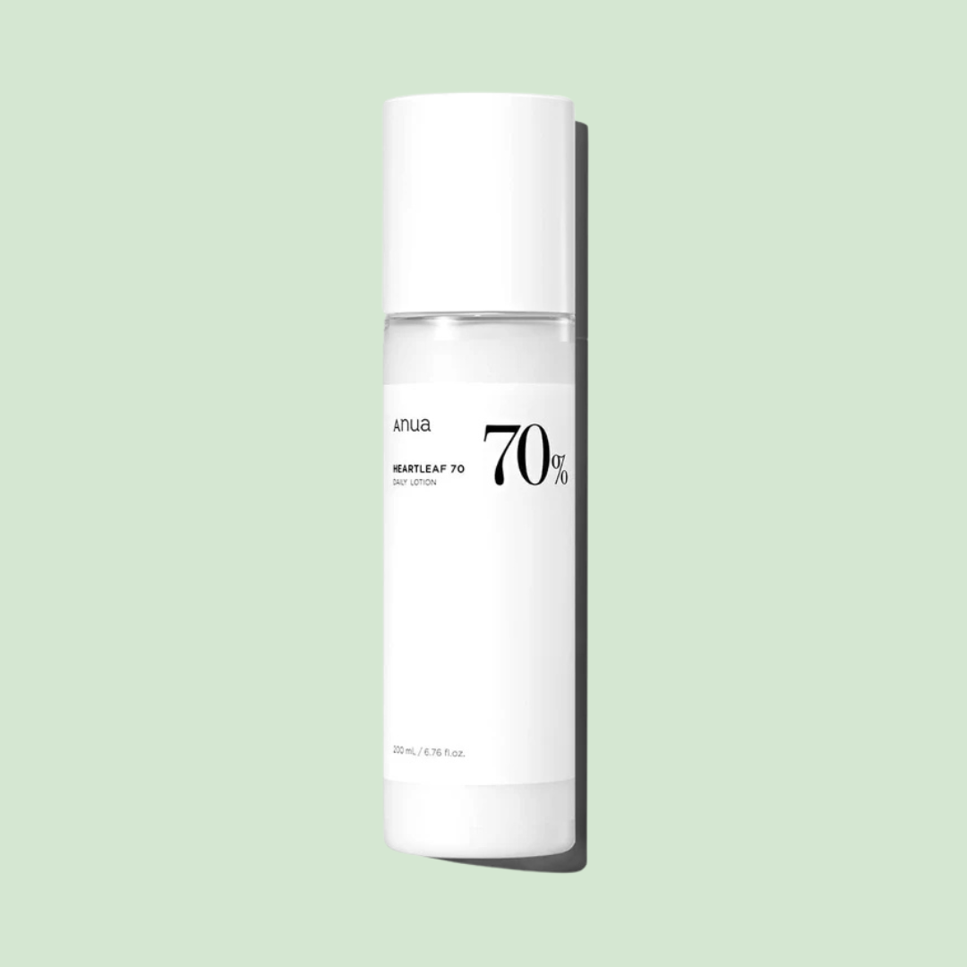 Applying toner to face