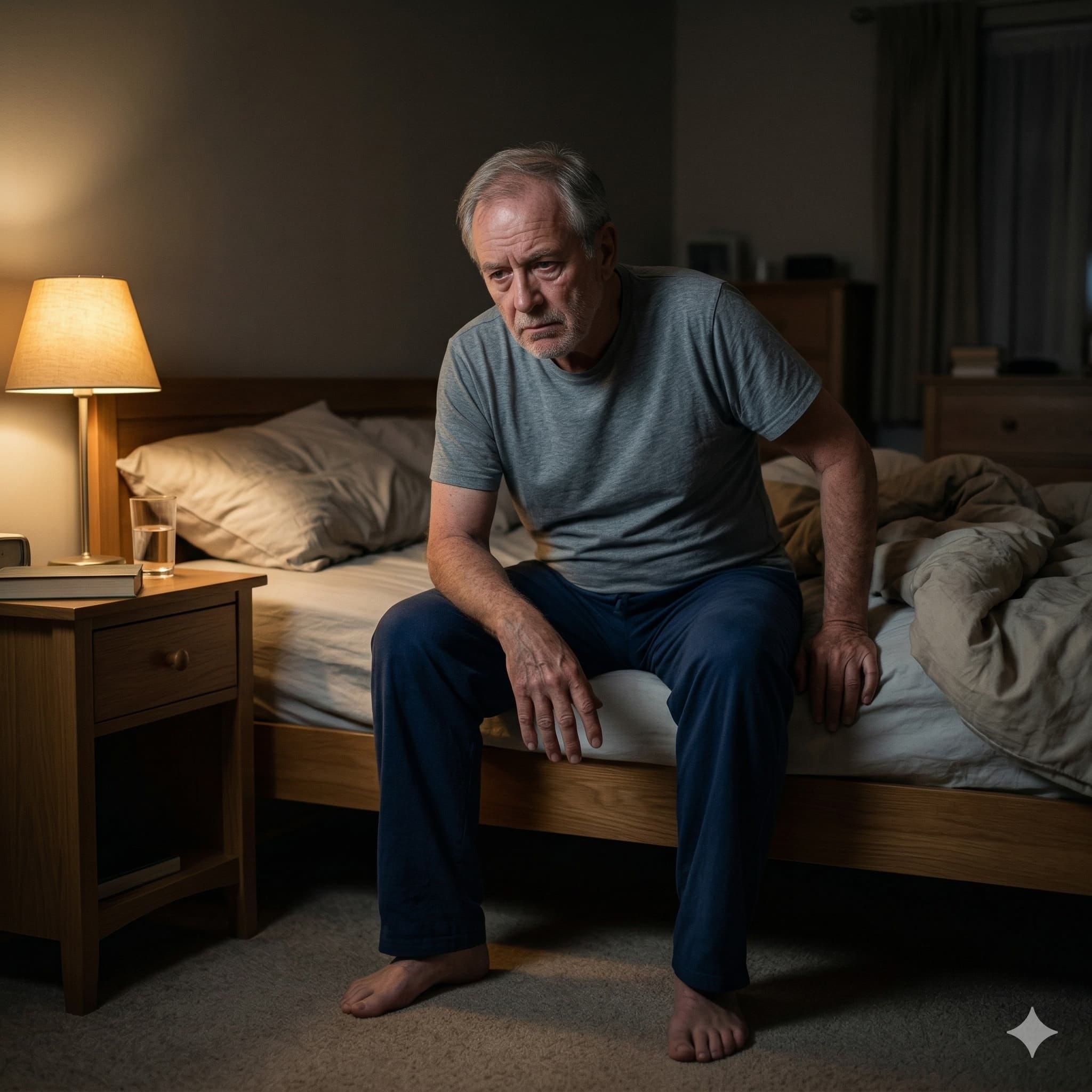 Man confidently enjoying life without worry