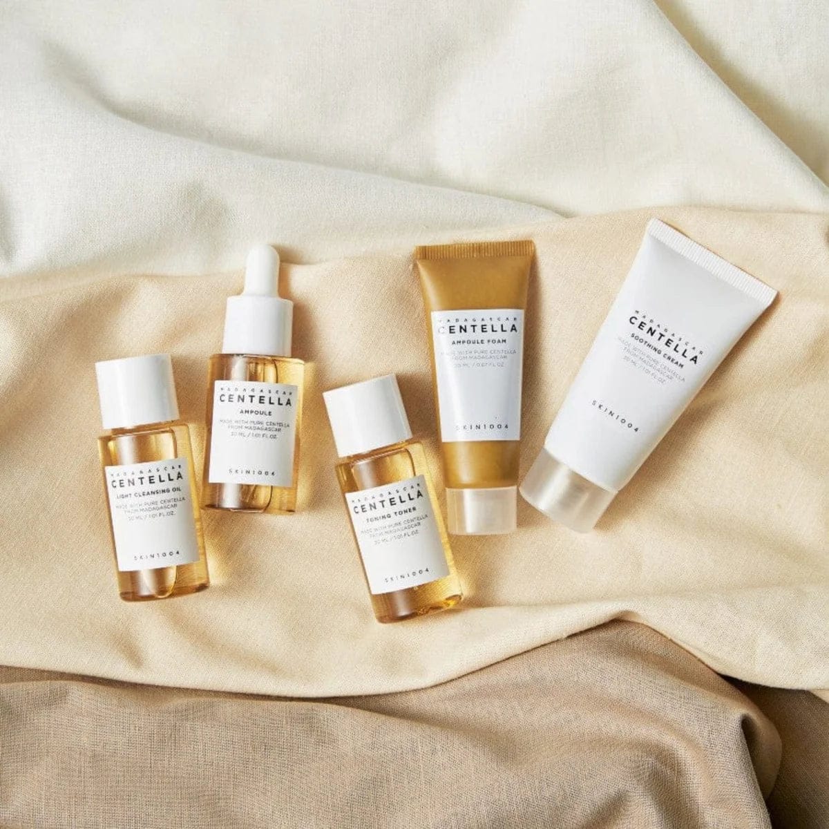 Centella Travel Kit with soothing skincare essentials