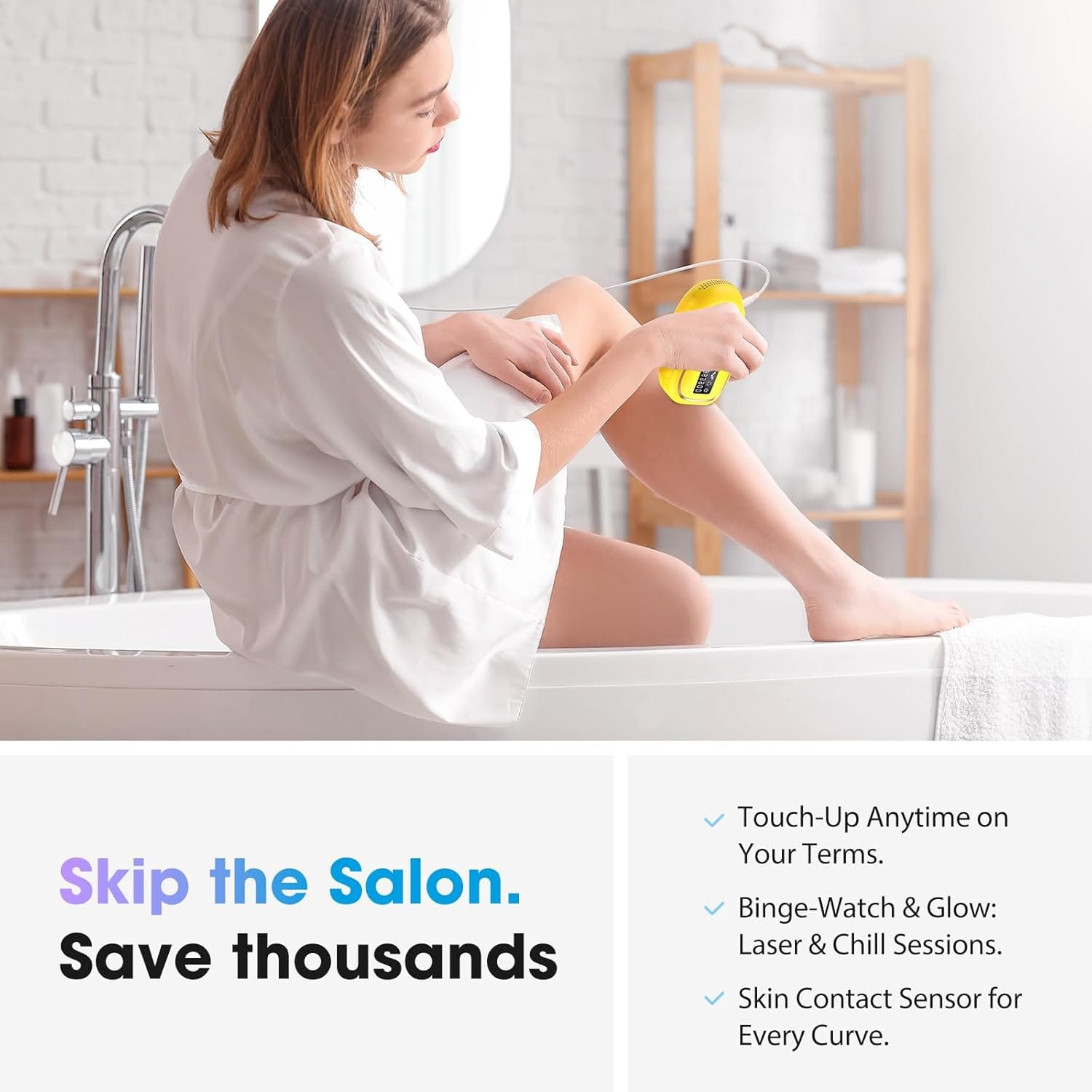 صورة لجهاز إزالة الشعر بتقنية IPL