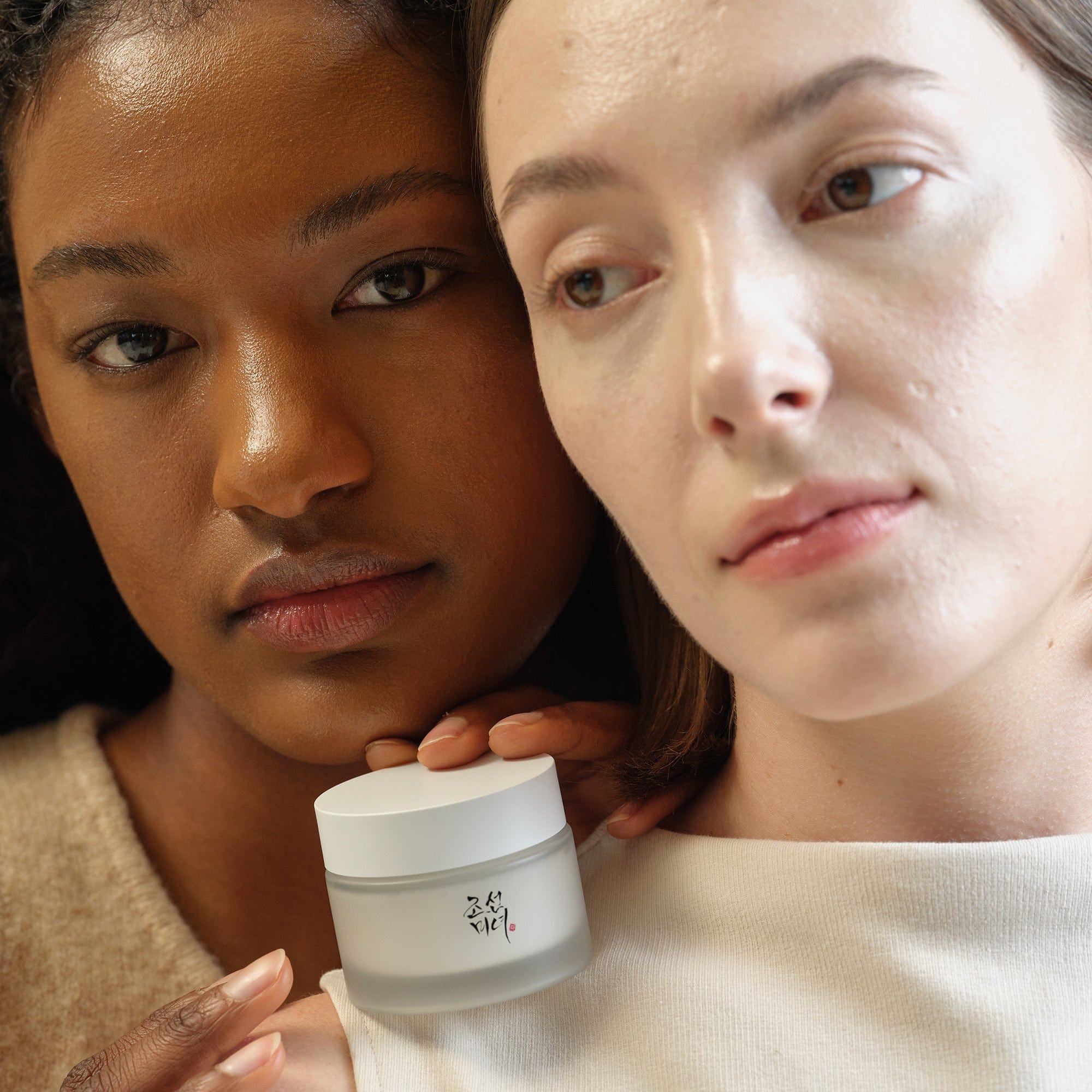 Close-up of Beauty of Joseon skincare products