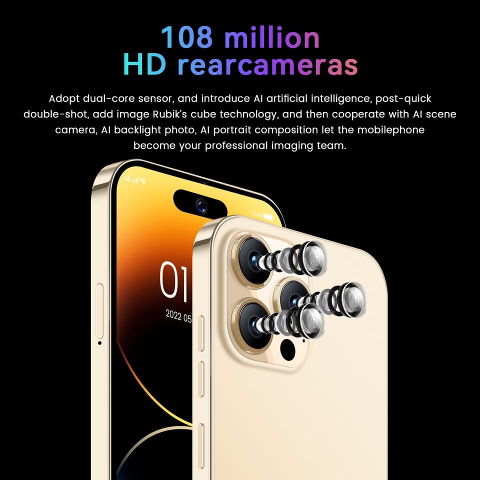 هاتف Nexon X14 Pro Max مع كاميرا رباعية