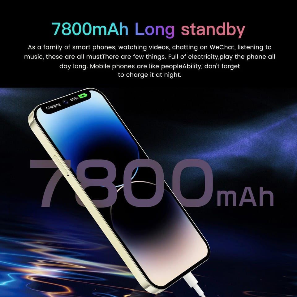 هاتف Nexon X14 Pro Max مع بطارية طويلة الأمد