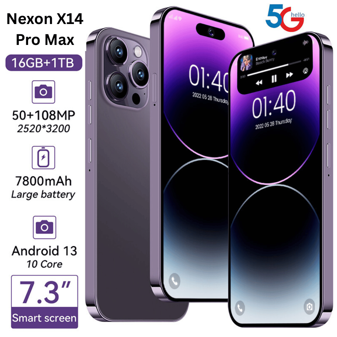 هاتف Nexon X14 Pro Max بتصميم فاخر
