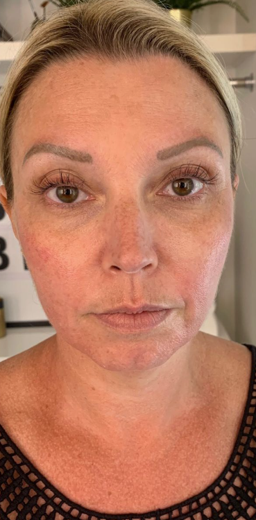 Smooth and hydrated skin after applying Dynasty Cream