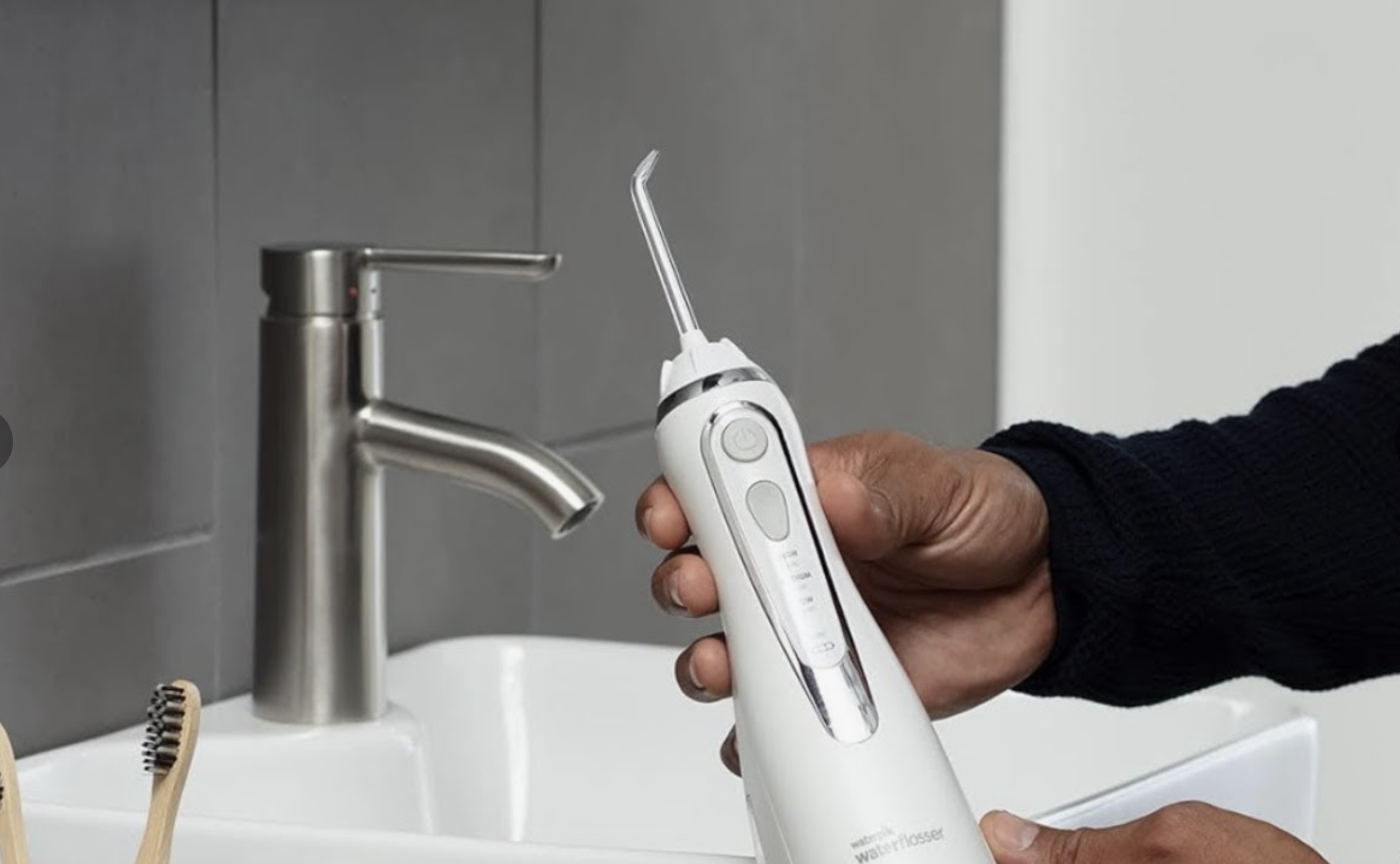 Image showing shower-safe usage