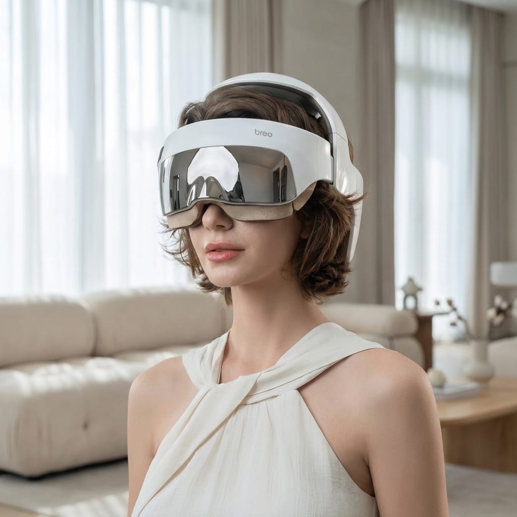 Close-up of iDream 5S massager on a table