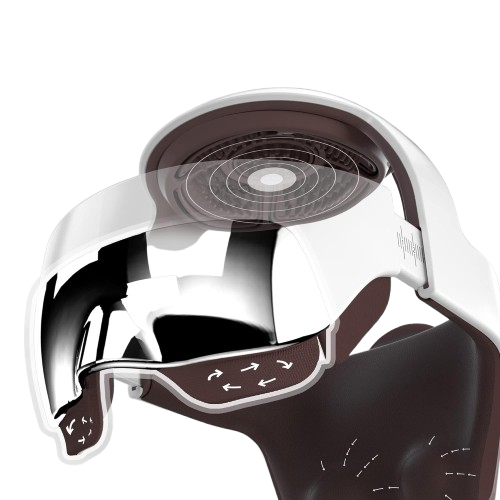 iDream 5S Massager providing head and neck relaxation