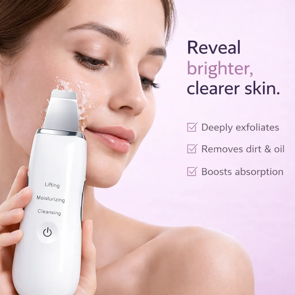 Glowvyn Skin Scrubber with Ice Therapy Roller