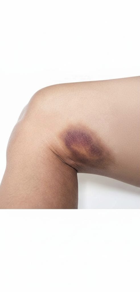 Infiammazione cutanea evidente