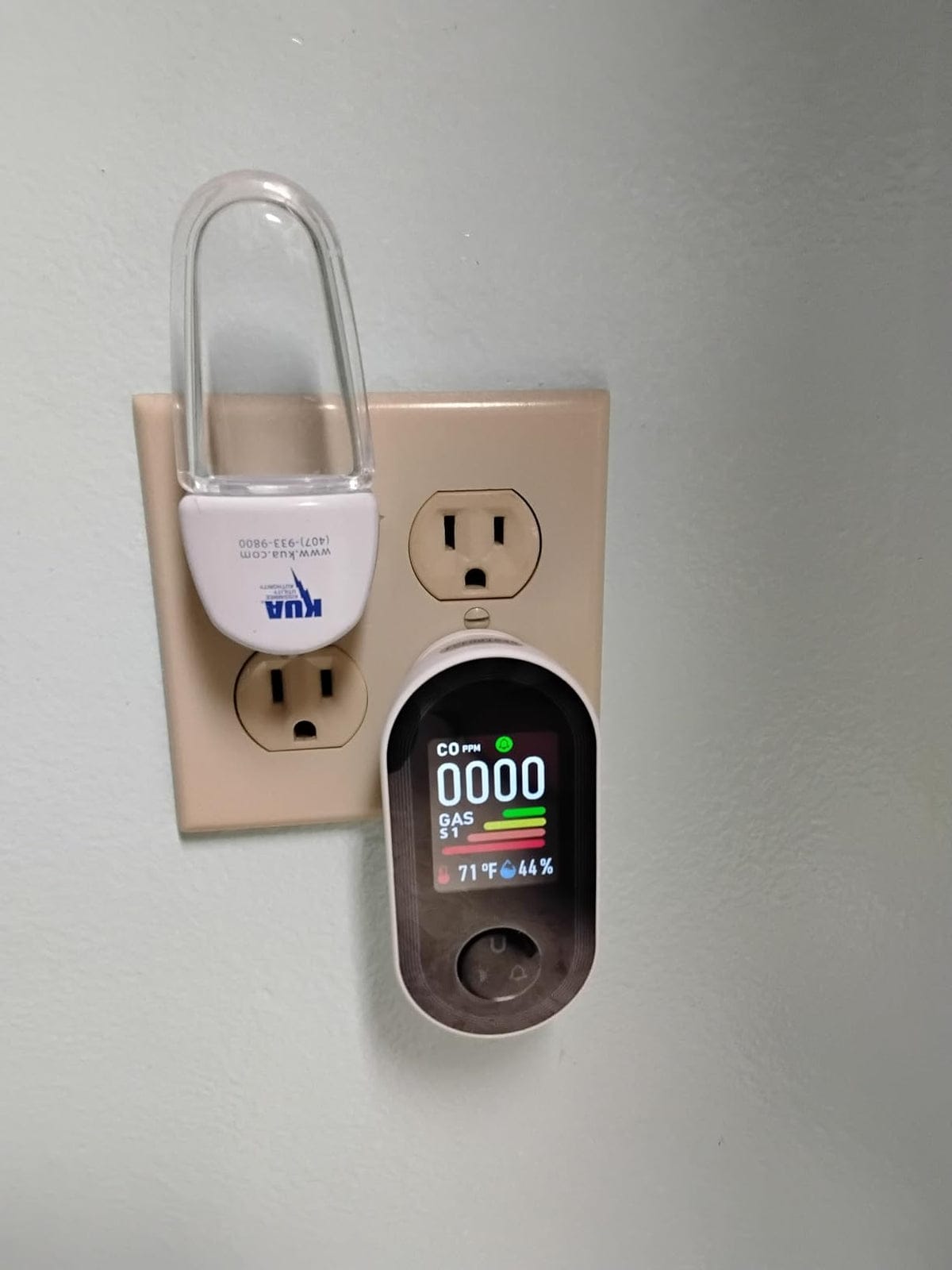 Family smiling in their home