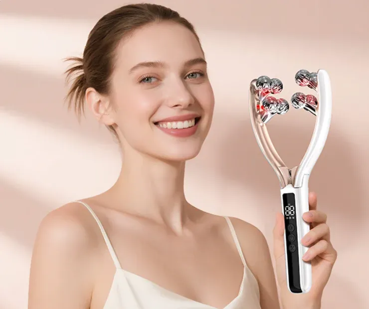 RAFSKINTECH ContourLift Pro device showcasing ergonomic design and dual light therapy