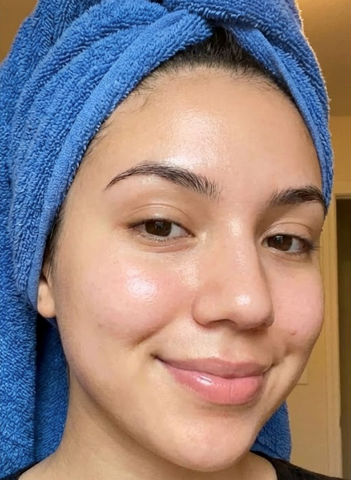 Firm skin after using Dr. Melaxin Collagen Boost Set