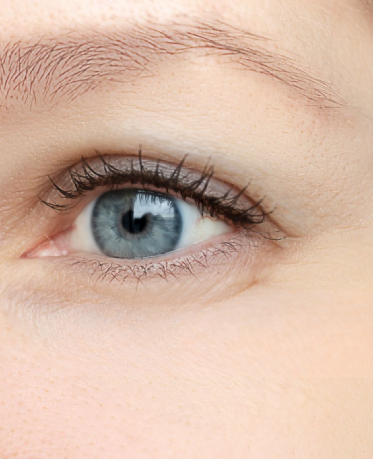 Post-treatment glow with enhanced skin brightness and smoothness.