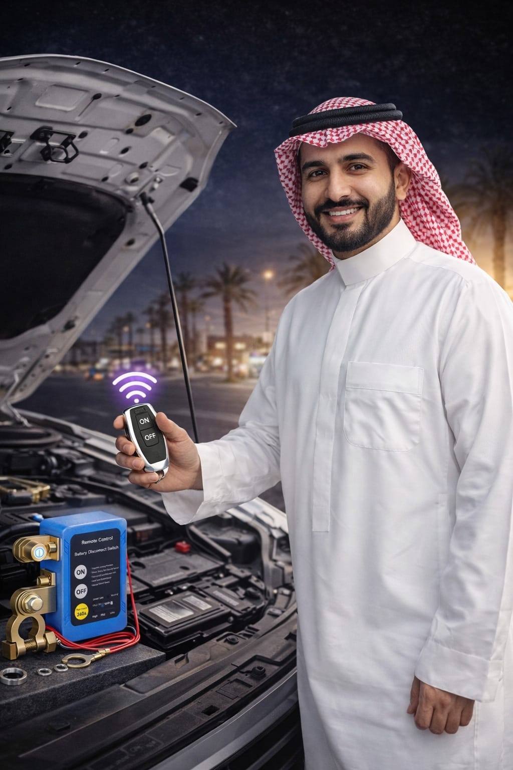 صورة للجوال تعرض مفتاح القتل الذكي