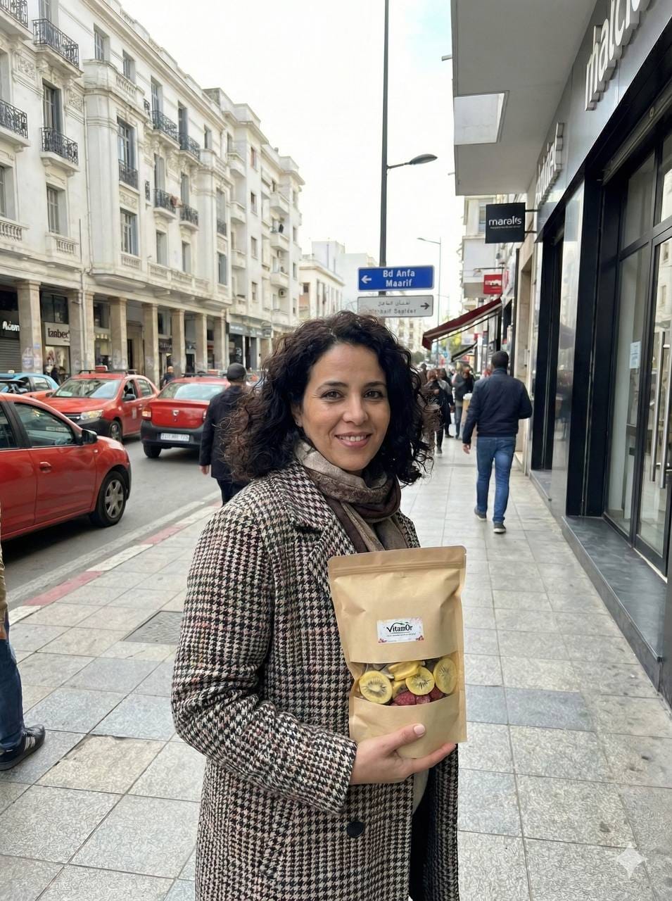 Image de fruits VitamOr montrant leur texture croustillante.