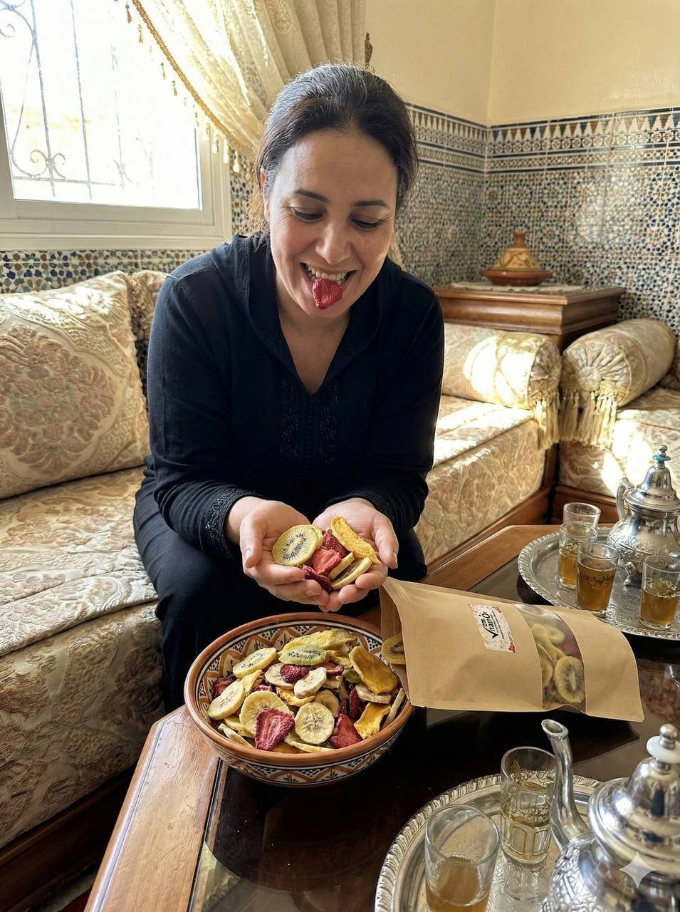 Image du produit VitamOr, un snack de fruits lyophilisés, croquant et naturel