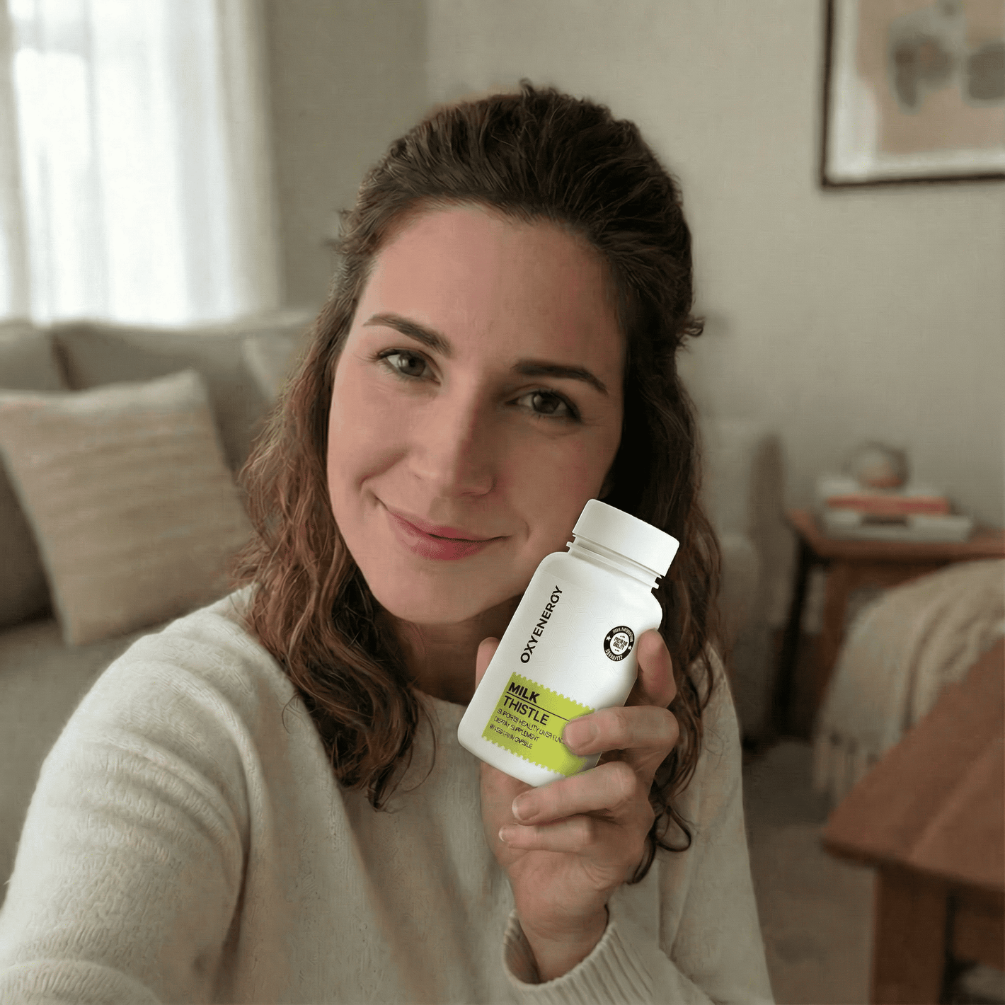 صورة خلفية لمنتج يدعم صحة الكبد