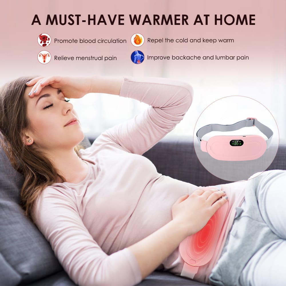 Multifunctional intelligent palace warmer belt