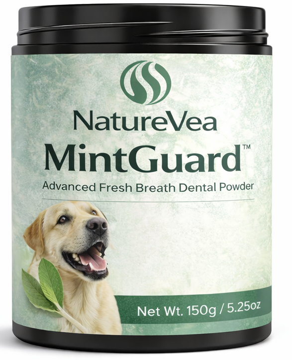 NatureVea MintGuard Advanced Fresh Breath Dental Powder